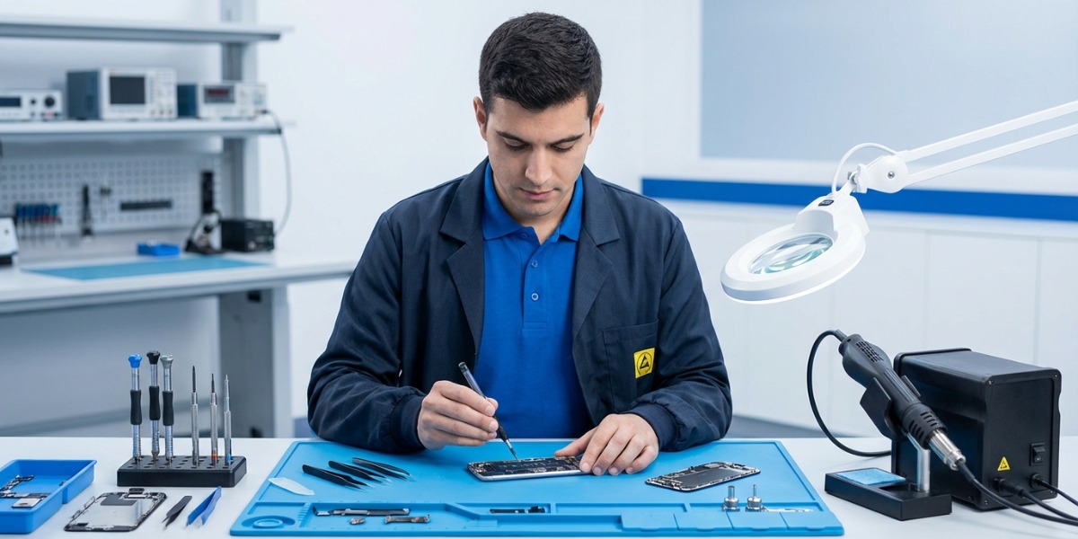 Técnico en reparación de celulares